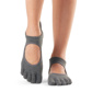 Full Toe Bellarina - Grip Socks in Charcoal Grey