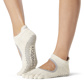Full Toe Bellarina - Grip Socks in Oatmeal 