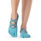 Full Toe Elle - Grip Socks in Glacial 