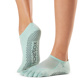 Full Toe Luna - Grip Socks in Agua
