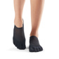 Full Toe Luna - Grip Socks in Black