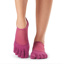 Full Toe Luna - Grip Socks in Groovy