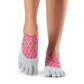 Full Toe Luna - Grip Socks in Siesta