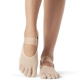 Full Toe Mia - Grip Socks in Nude